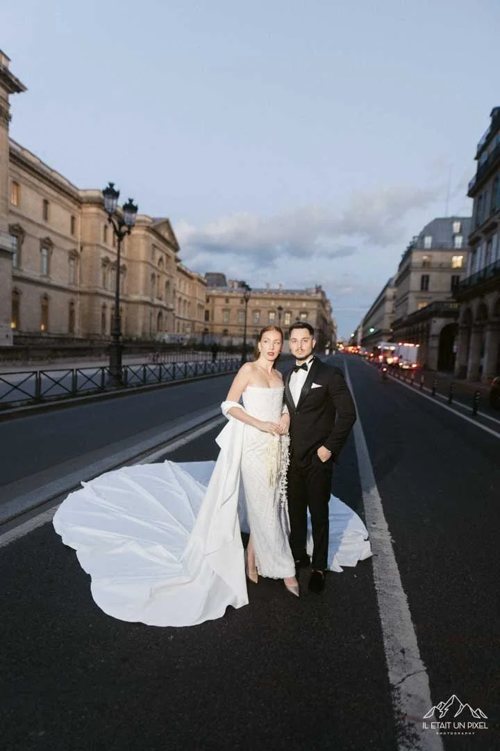 Editorial Wedding Photo in Paris