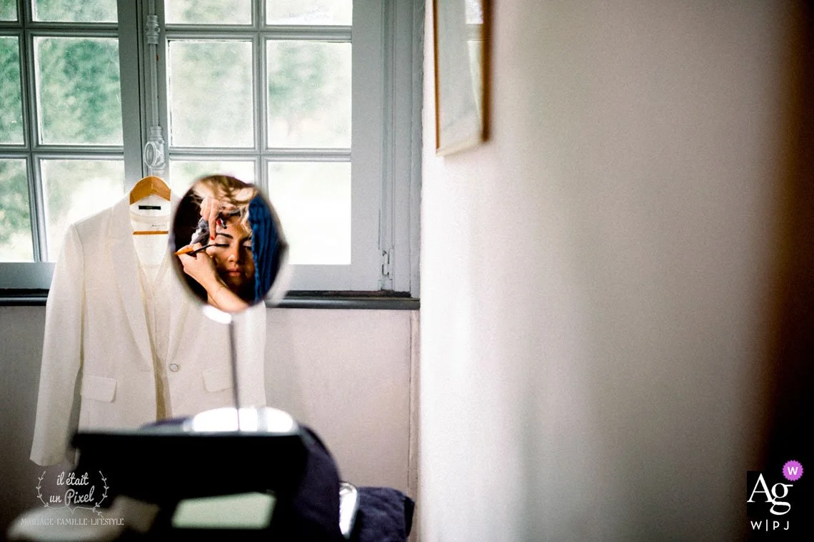 Maquillage avant le mariage