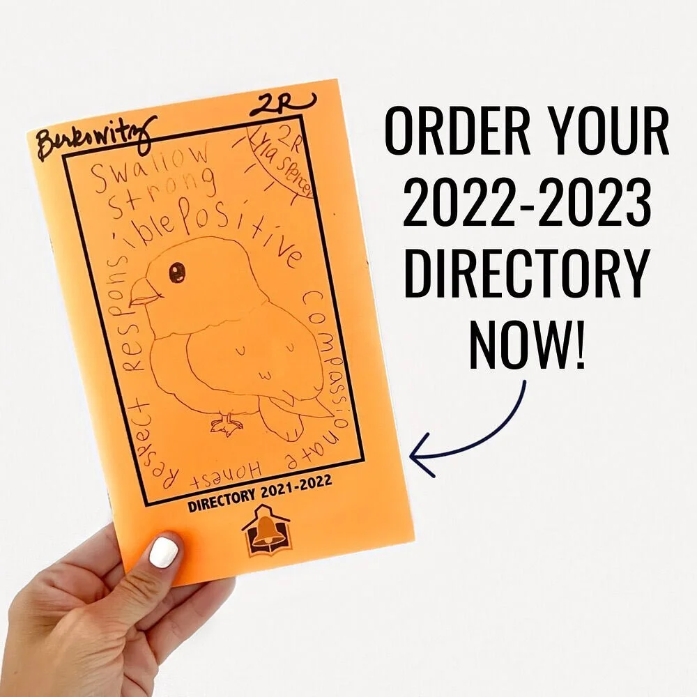 Order your 2022-2023 directory now! Directories will go home with your student when they arrive in October!
Our popular cover contest is back!! Print out the contest form and have your artist enter to win their picture on this year’s directory!