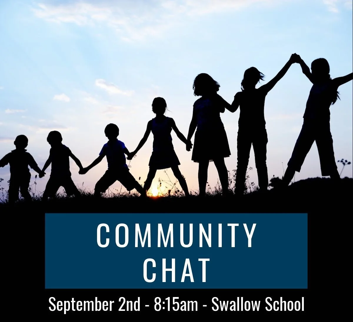 Join us this Friday at 8:15am in the Multipurpose Room for our first SEF Community Chat of the year!
We will be introducing our Swallow Administration and School Board as well as telling you all about the events we have planned this year! There will