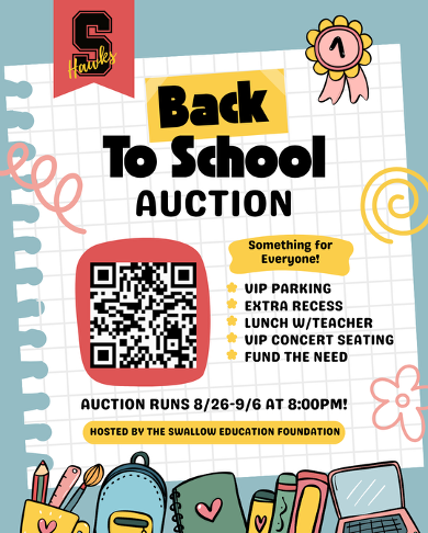 Back to School Auction