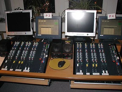 Pulten i Continuity i Radiohuset