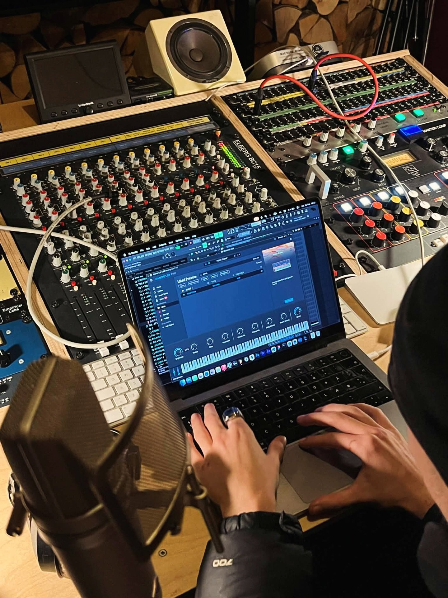 In session 🎚️🎚️🎚️