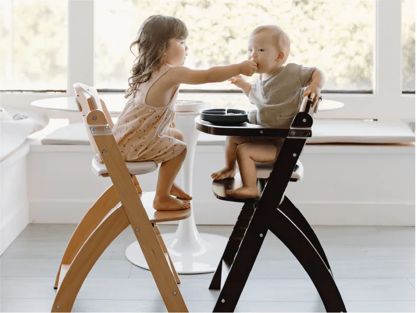 Abiie Beyond Junior Highchair honest review recommended by pediatrician best highchairs for baby led feeding