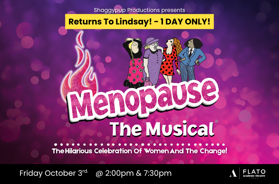 OCTOBER 3 - 2:00PM & 7:30PM