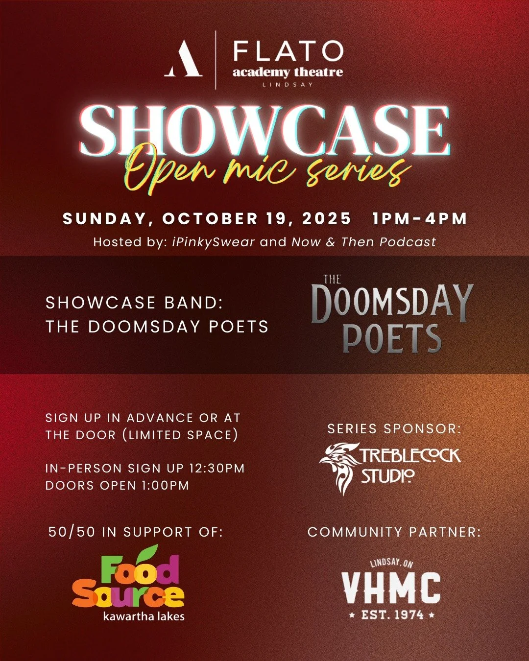📣Calling all singers, musicians, poets &amp; comedians 🎤✨

Step into the spotlight at our Showcase Open Mic Series, where local talent comes alive!
Whether you're a seasoned pro or trying it out for the first time, we&rsquo;d love to have you perfo