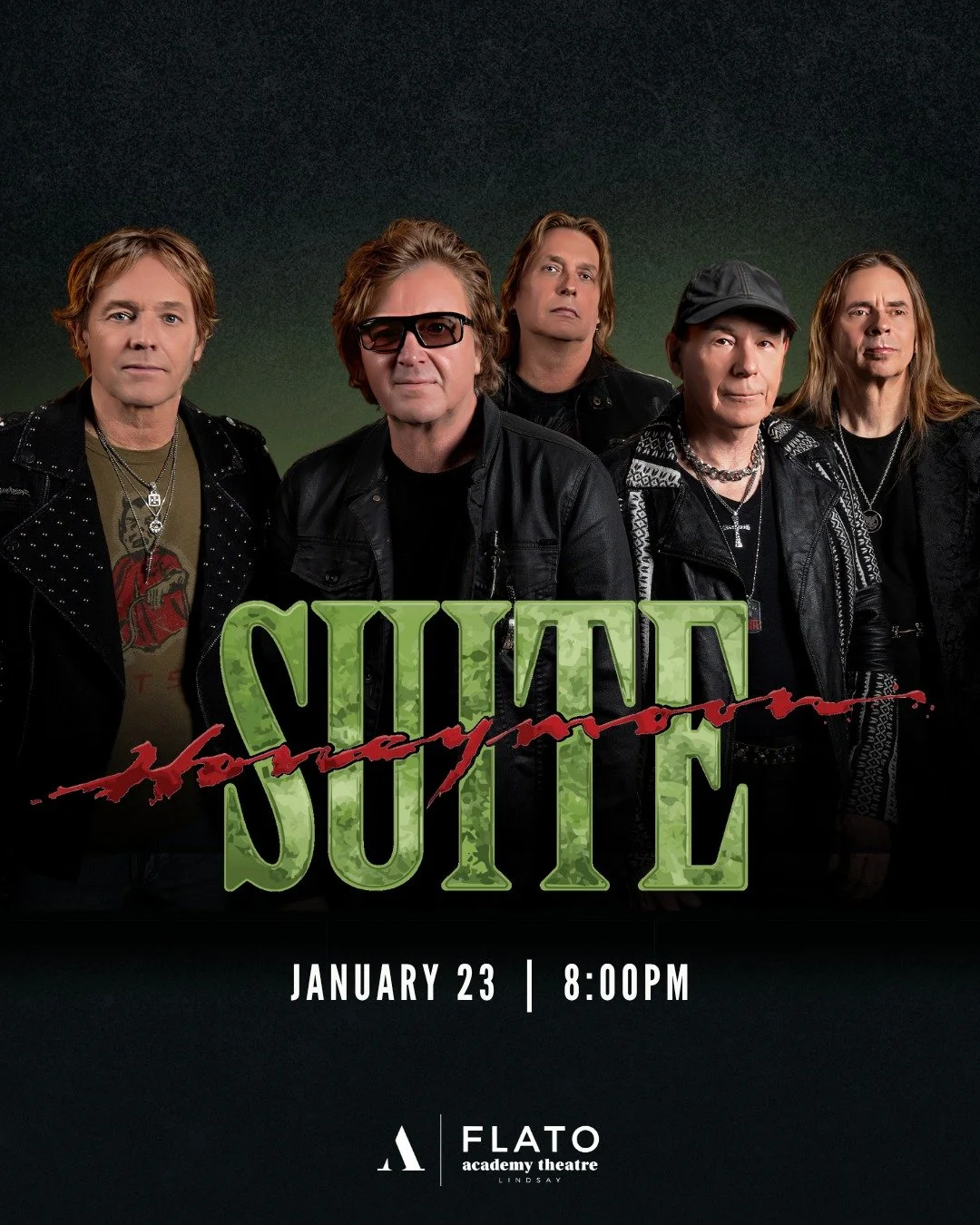 Get ready, Lindsay! Honeymoon Suite is hitting the Academy stage and it&rsquo;s going to rock. 
Don&rsquo;t miss a night packed with the hits you love and the energy you remember. 🔥🎶

📅 January 23, 2026 @ 8:00PM
🎟 Tickets on sale - Visit our webs