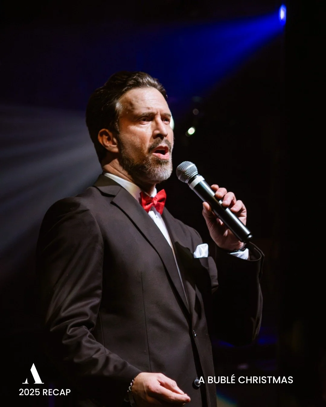 What a magical night it was here at the Academy Theatre! ✨
Jay Davis brought the smooth swing and holiday sparkle of Michael Bubl&eacute;, joined by the incredible harmonies of the Upper Canada Chorus. They had us tapping our toes, smiling ear to ear