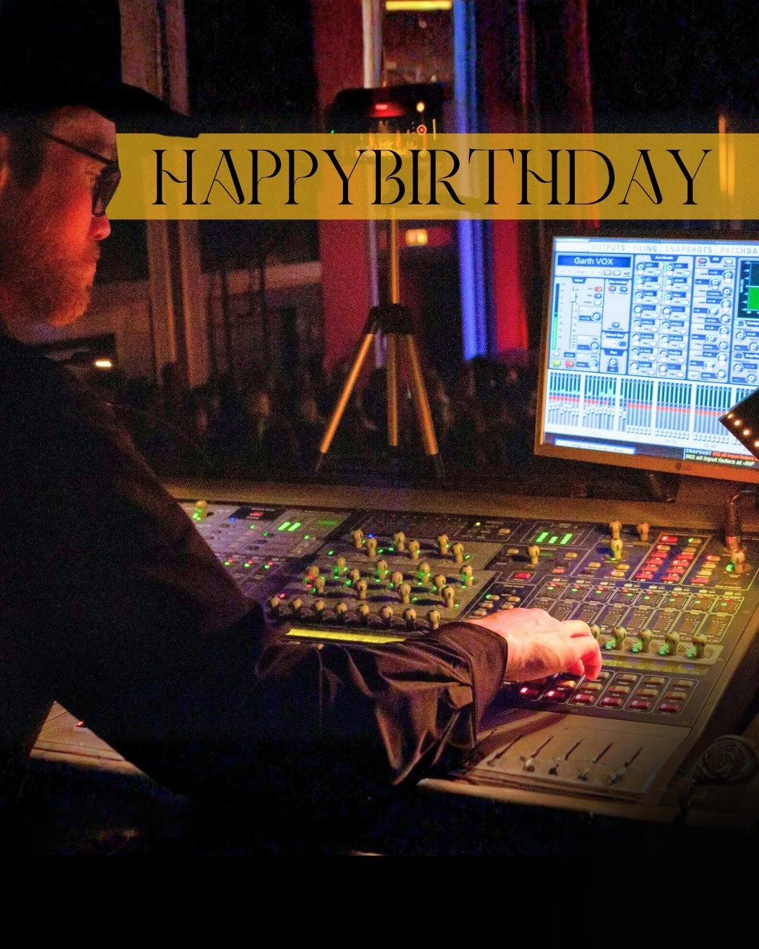 Help us wish our Technical Director aka Tech Guru Dylan, a Happy Birthday!
We're thankful for all his amazing work and life he brings to our shows and theatre! 🎊