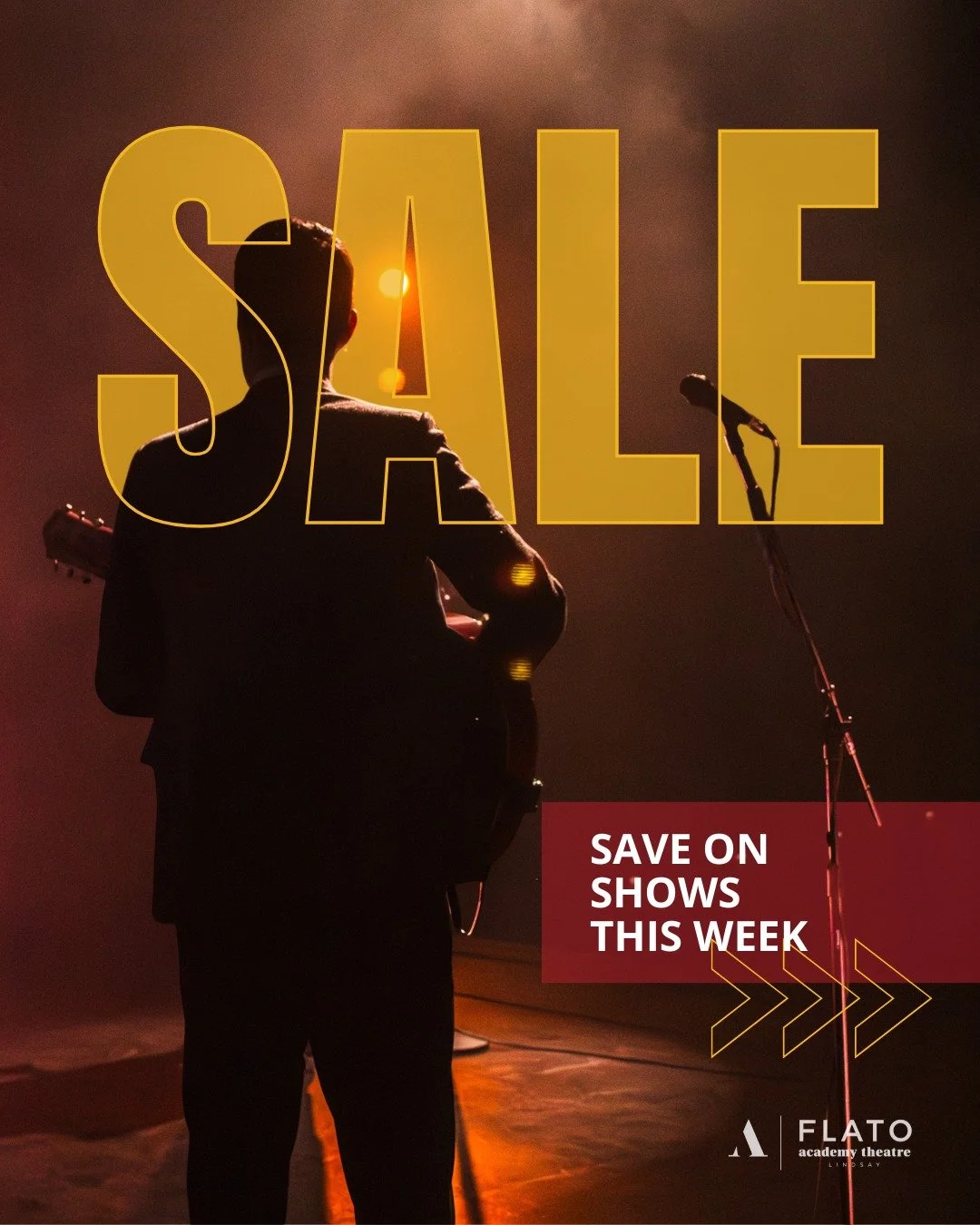 Rock or Swing... Why not both? 🎸🎺🎵

Two great shows. Two great deals.

🎸 The Damn Truth &ndash; March 27
BOGO 50% OFF with code BURNINGBRIDGES

🎶 Swing Sensation!! Ross Wooldridge Orchestra &ndash; March 29
Students save 20% (valid student ID re