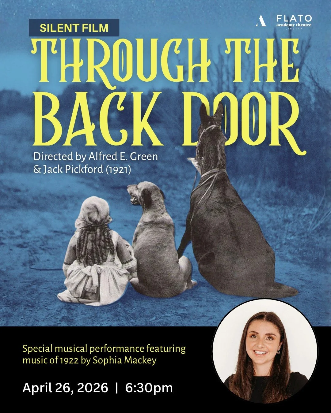 A timeless film, a beautifully historic setting, and a touch of indulgence &mdash; all the makings of a memorable evening at the theatre. 📽

Come enjoy the silent film screening &lsquo;Through the Back Door&rsquo; (1921), the way audiences did over 