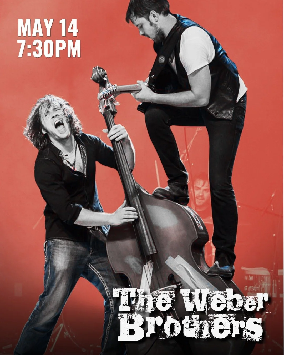 The Weber Brothers take the stage with their signature high-energy performance. 🎻🎸
Join us for a night you won&rsquo;t want to sit through.

🎟️ Tickets available now: Visit our website 'What's On' page - Link in Bio🔗

#FlatoAcademyTheatre #livemu