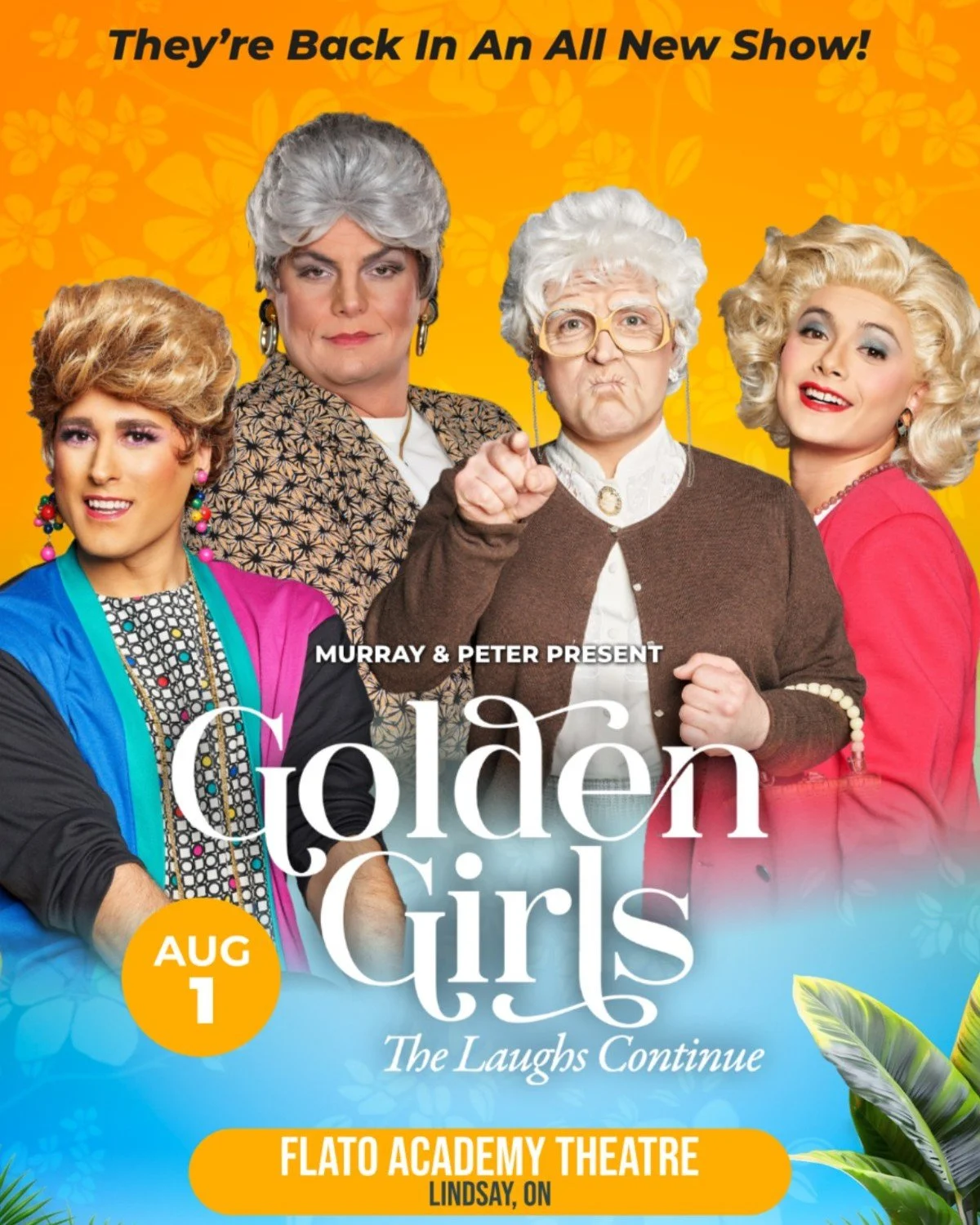 Sophia's out on bail. Blanche and Rose have launched a business venture. Dorothy is holding on by a thread. In other words, the Golden Girls are back! 😂 

Don't miss Golden Girls: The Laughs Continue&mdash;a hilarious new chapter featuring everyone'