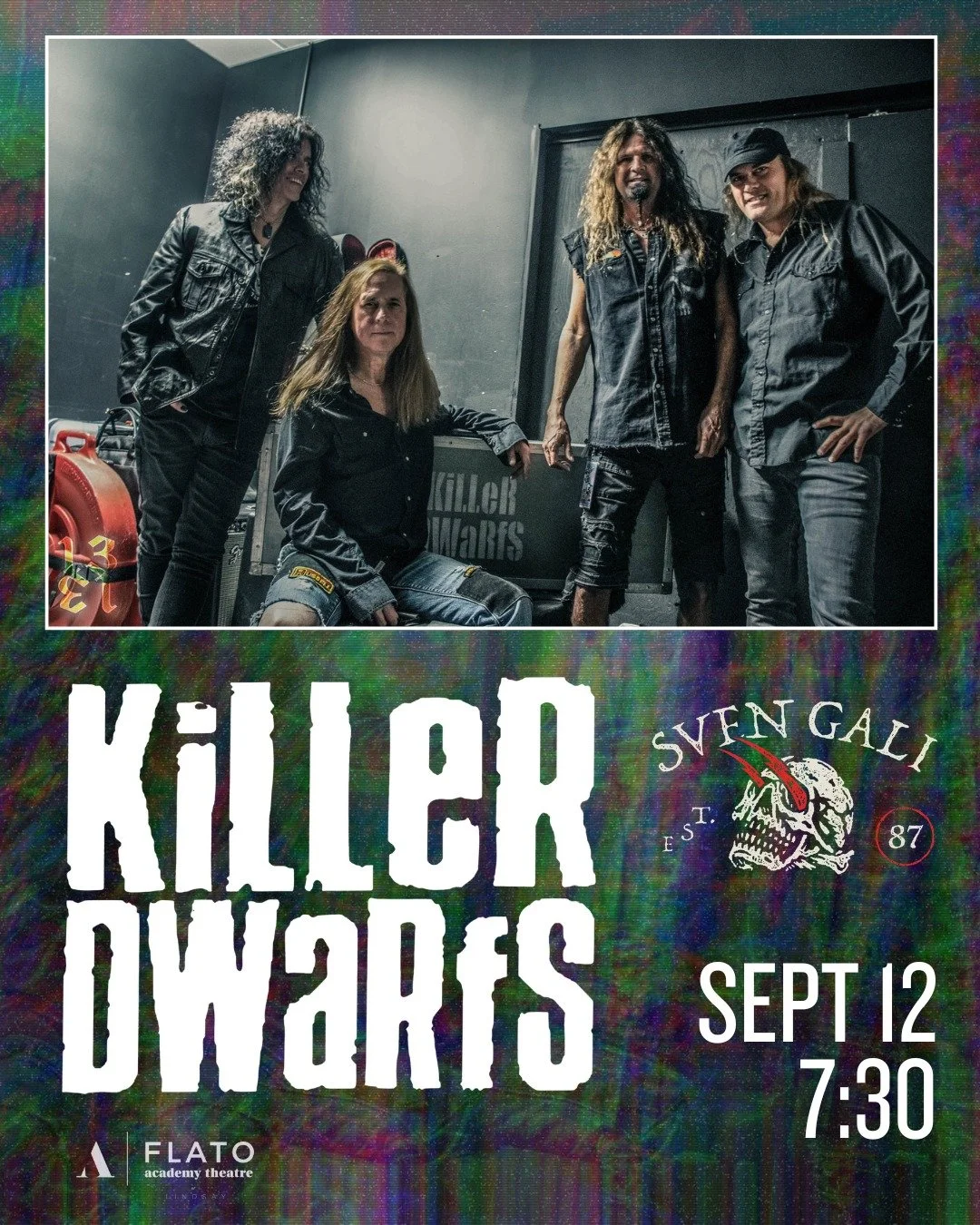 Turn it up. 🤘

Get ready for a night of hard-hitting riffs and classic metal as Killer Dwarfs, featuring special guests Svengali, take over the stage on September 12.

This is one rock show you won't want to miss.

📅 September 12 @ 7:30PM
🎟 Ticket