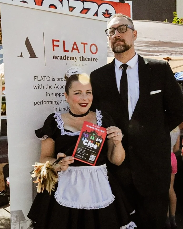 Yvette and Wadsworth are looking forward to seeing you at CLUE!
Tickets on sale now!

October 15-18, 2026

Visit our website for tickets!

#flatoacademytheatre #kawarthalakes #clueonstage #theatre #performingarts