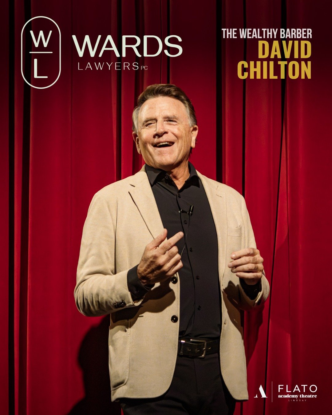 👏 WHAT A NIGHT, LINDSAY!

Monday&rsquo;s A Rare Evening with David Chilton was one to remember! From insightful conversations and plenty of laughs to a full house of enthusiastic guests, it was a wonderful evening at the Academy Theatre.

A huge tha