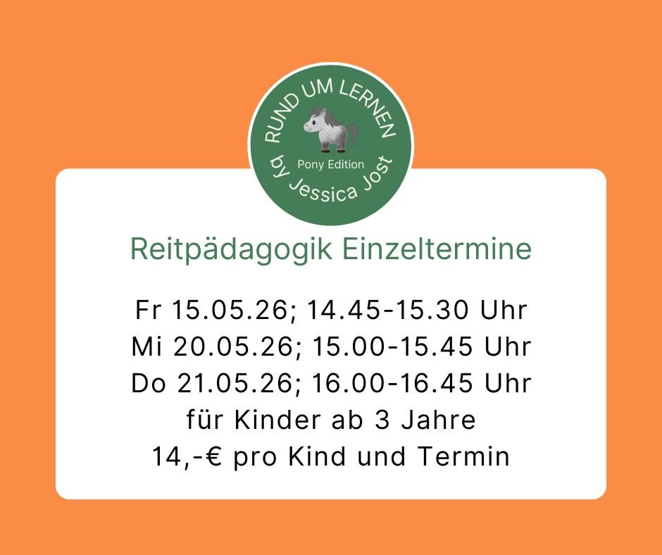 Zwischen den Kursen gibt es 3 einzelne Termine. Diese können einzeln oder auch alle gebucht werden. Bei hoher Nachfrage vorrangig für die, die keinen Platz im Kurs erhalten haben oder mal reinschnuppern möchten.