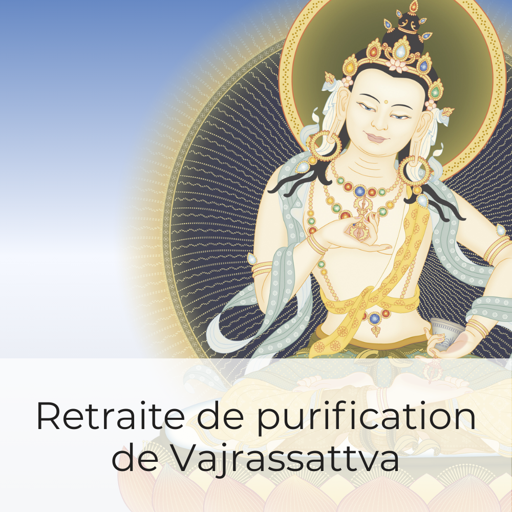 Retraite non-guidée de purification de Vajrassattva • 