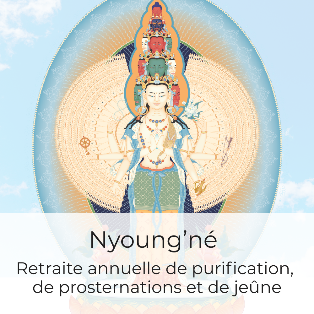 Retraite annuelle de purification, de prosternations et de jeûne • Nyoung’né