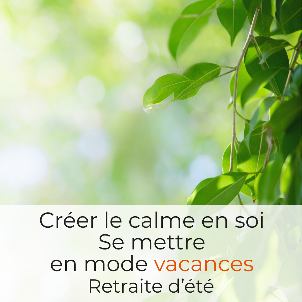 Retraite d’été • Créer le calme en soi : se mettre en mode vacances