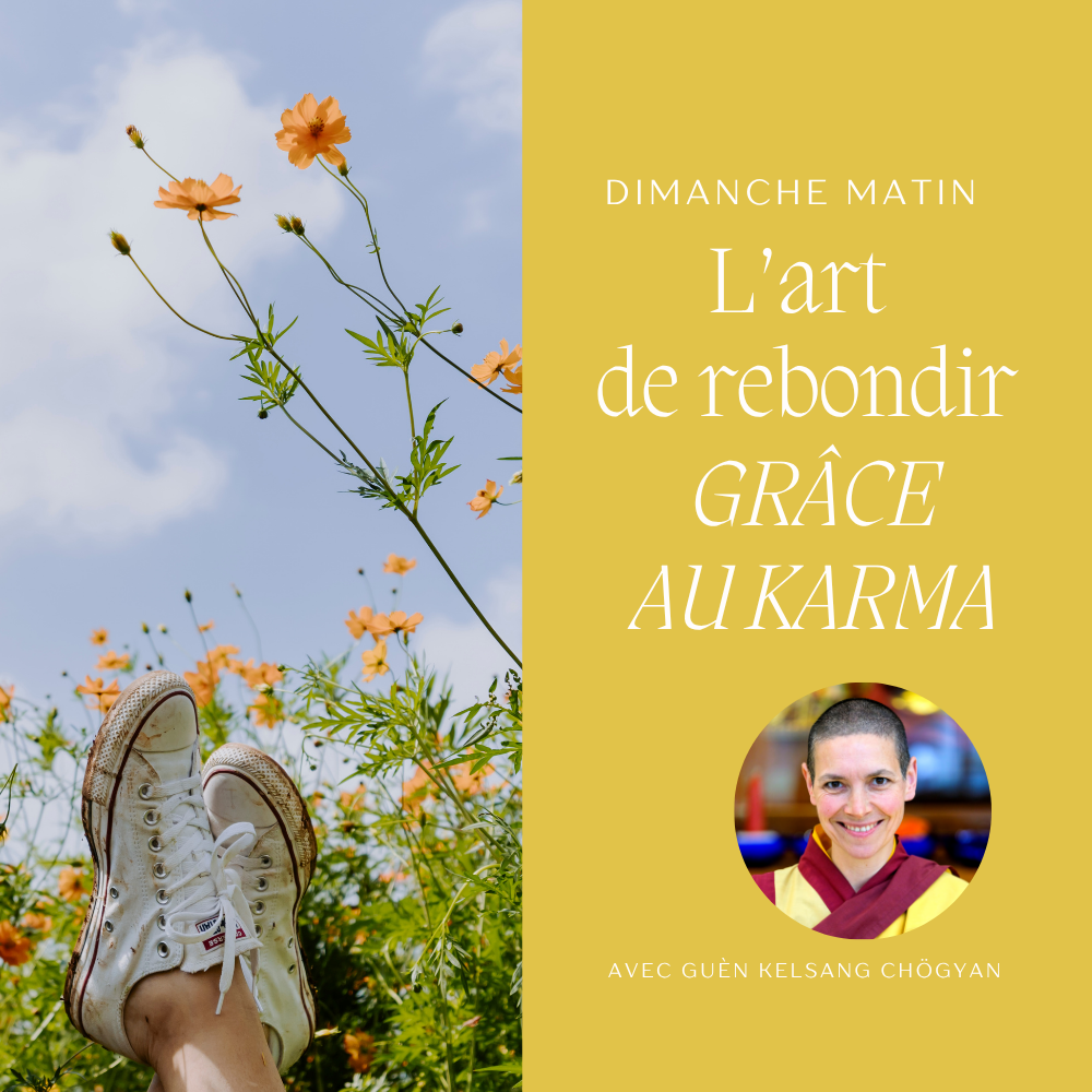 Cours du dimanche matin • L'art de rebondir grâce au karma