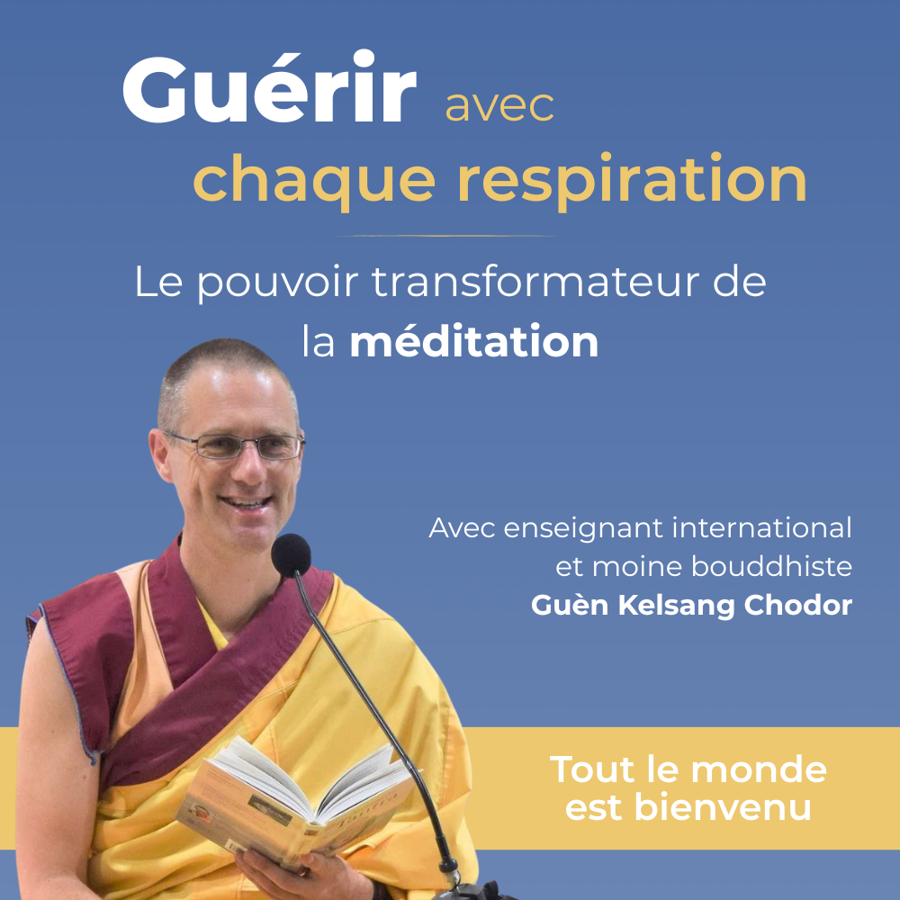 Conférence • Guérir avec chaque respiration : Le pouvoir transformateur de la méditation
