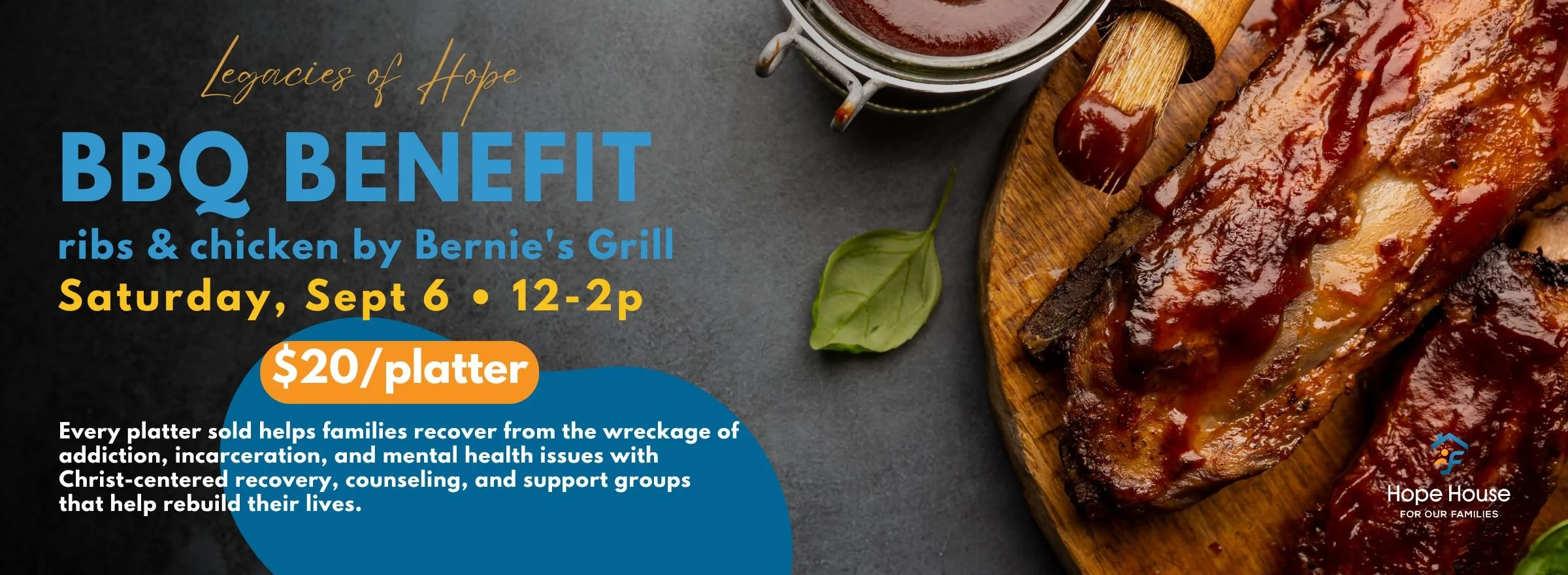 BBQ by Bernie's Grill Fundraiser