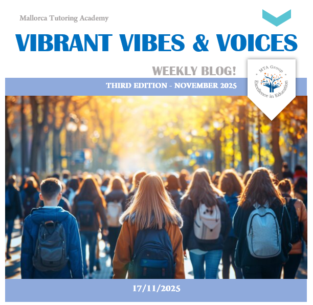 3rd Edition Vibrant Vibes &amp; Voices - Weekly Blog
