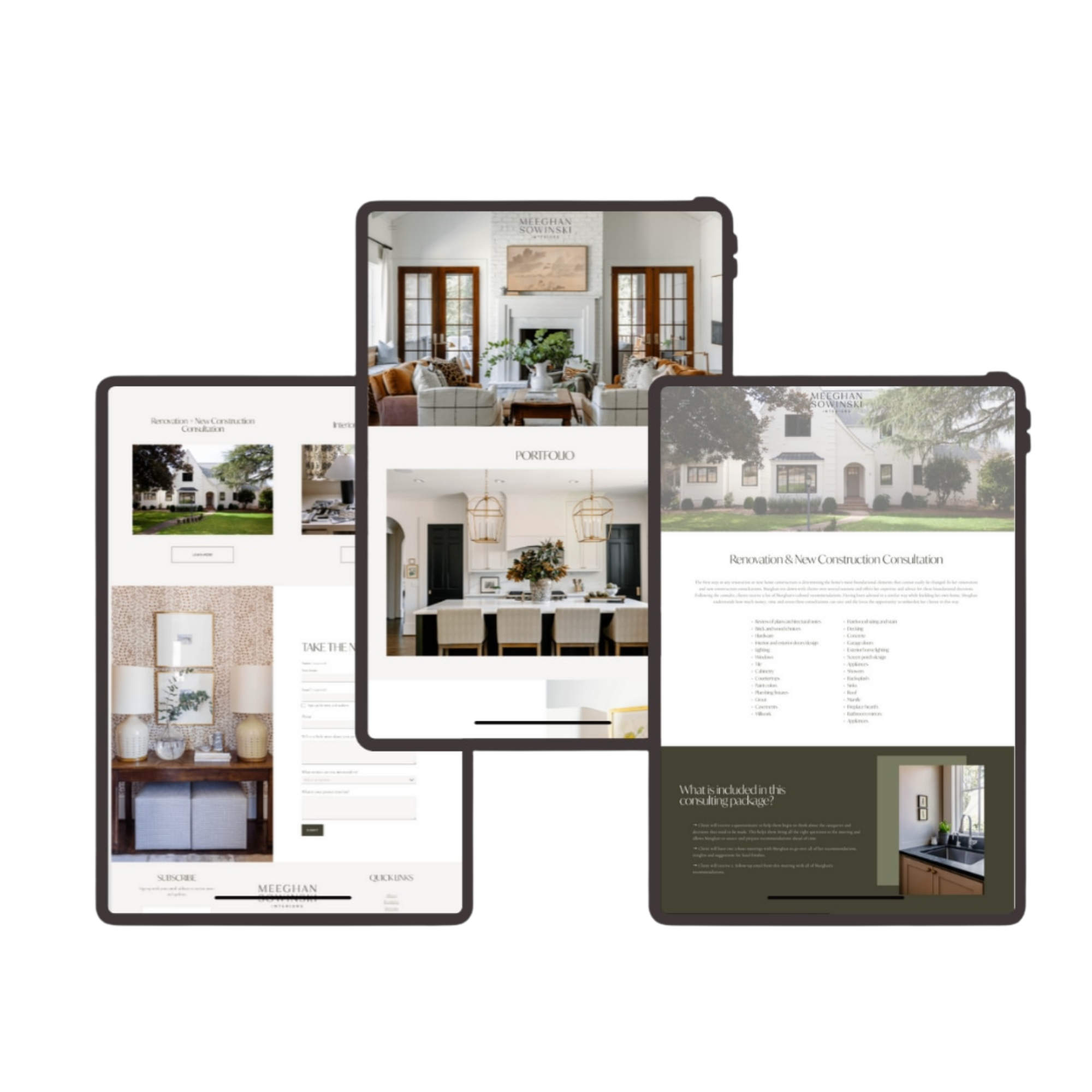 Interior Designer Website Design in Greenville, SC