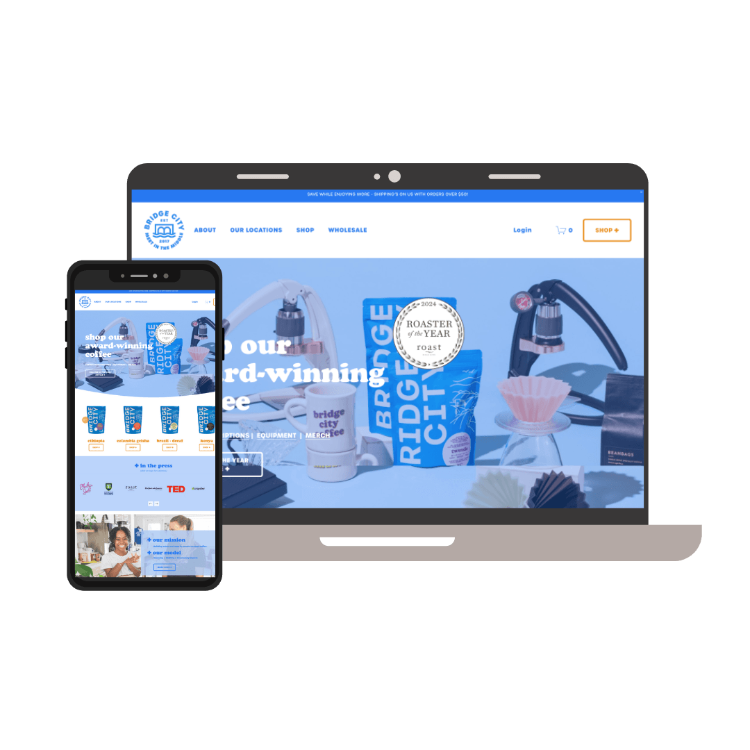 Website Design for Local Coffee Shop