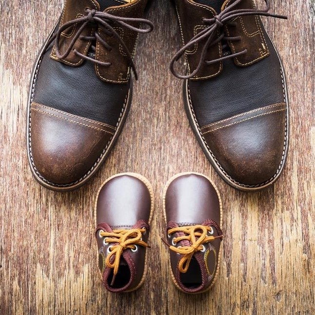 Mens brogues and baby brogues