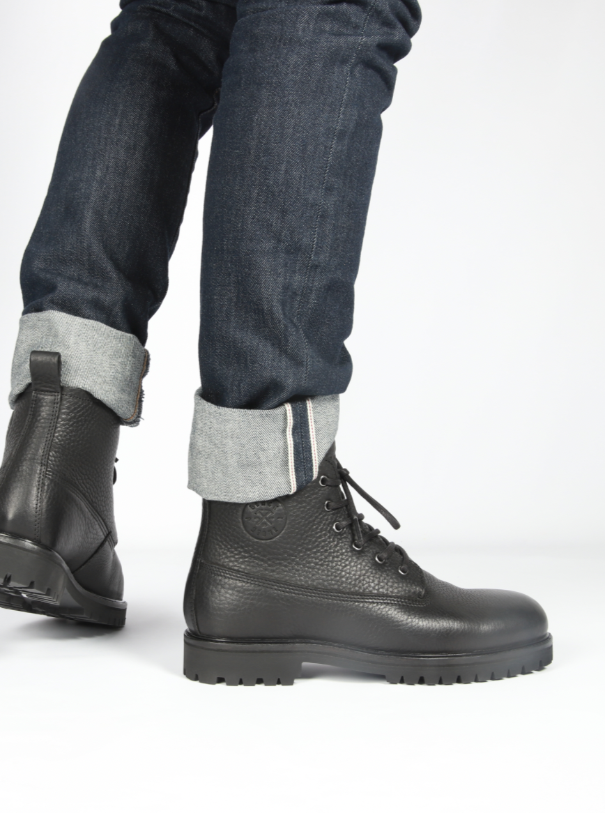 4 Mens' Boots main picture blackstone black leather boot.png