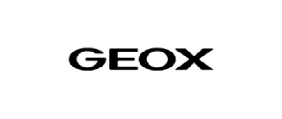 GEOX logo in black text on a white background.