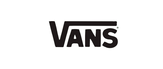 Vans logo in black on a white background.