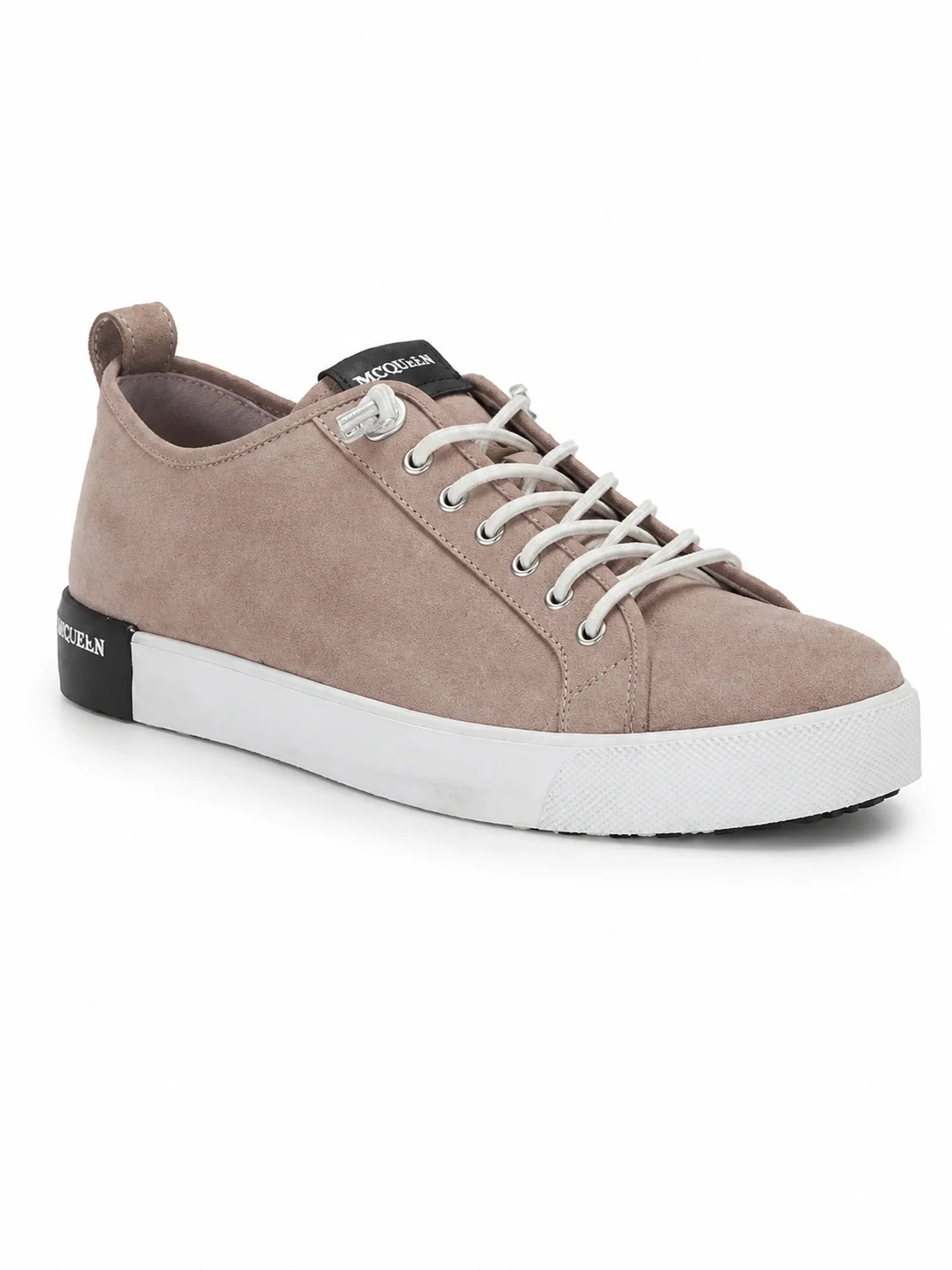 Blackstone PM-66 sneakers in a beige or taupe suede