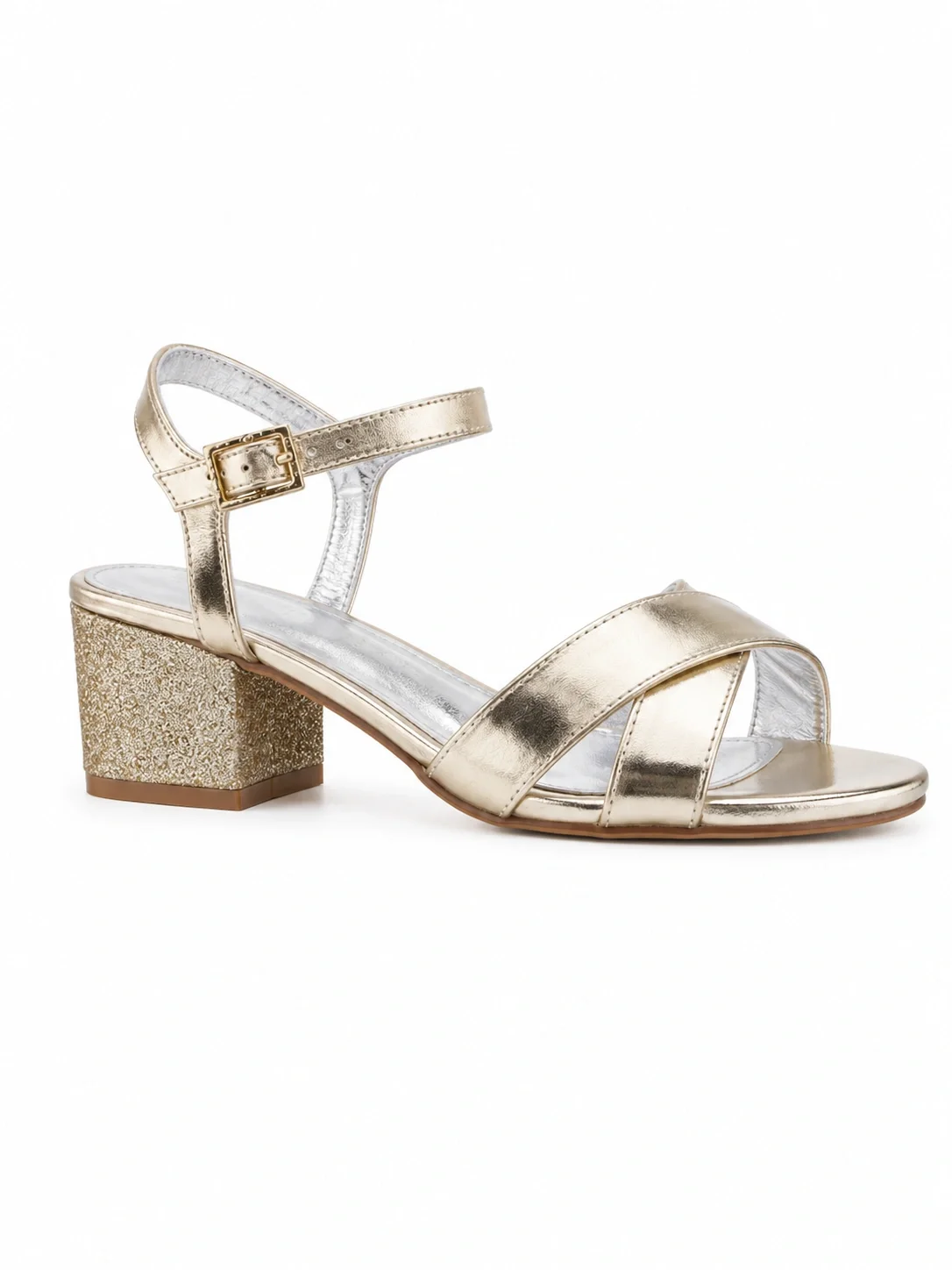 Nina Little Girls Block Heel Dress Sandals