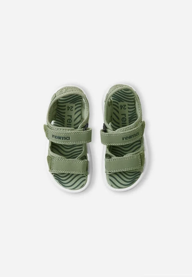 Reima Bungee green Sandals -top view.jpg