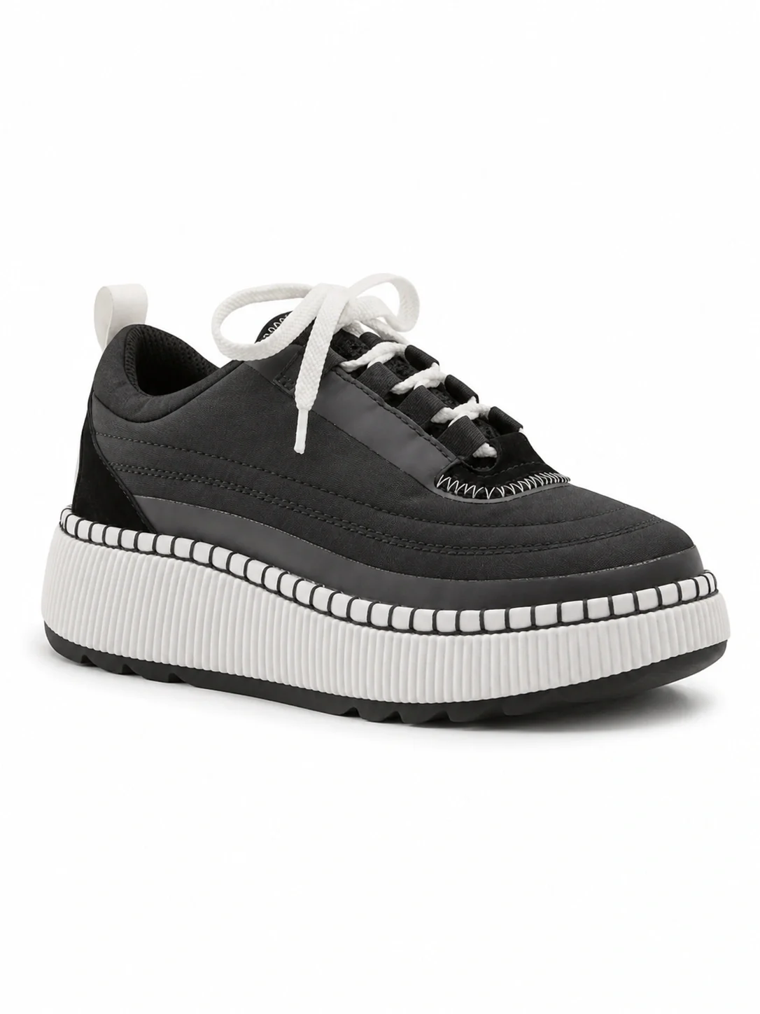 Cougar Women's Sayah platform sneakers featuring a distinct thick white rubber sole with stitched detailing