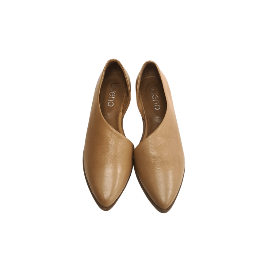 bueno brandi women flats brown leather-3.png