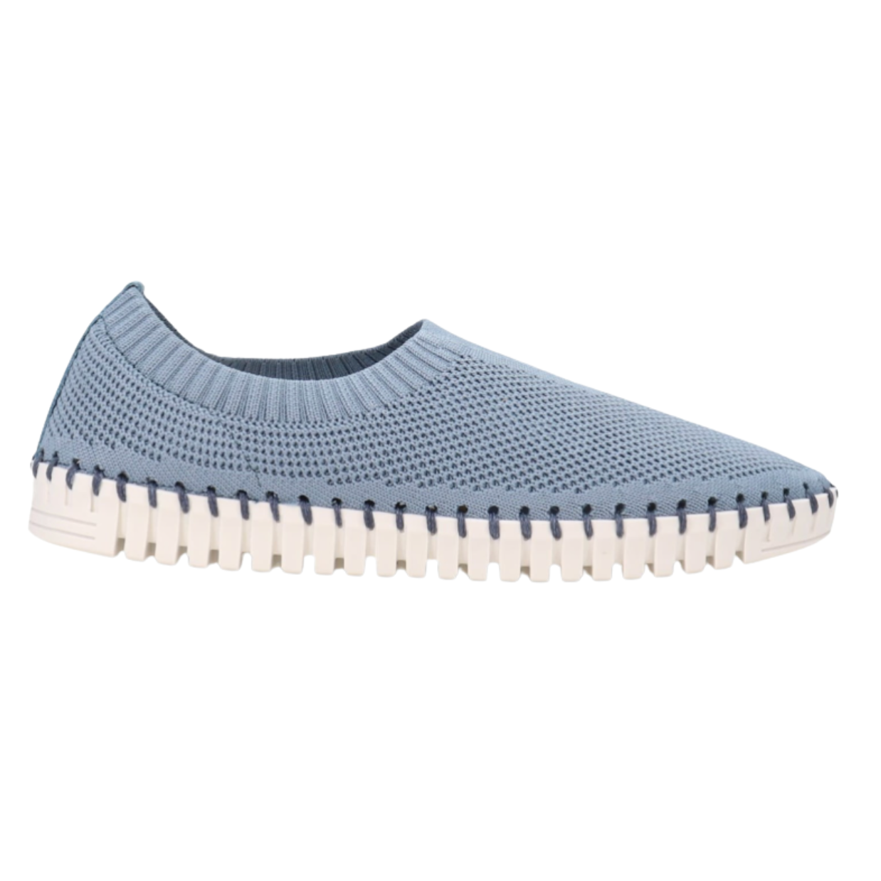 Eric Michael Lucy Powder blue slipon shoes for women breathable 2.png