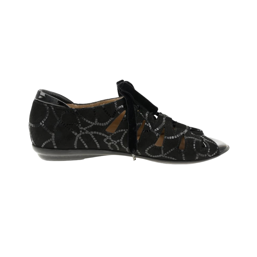 Beautifeel Edyta black leather women sandals comfort brand made in israel.png