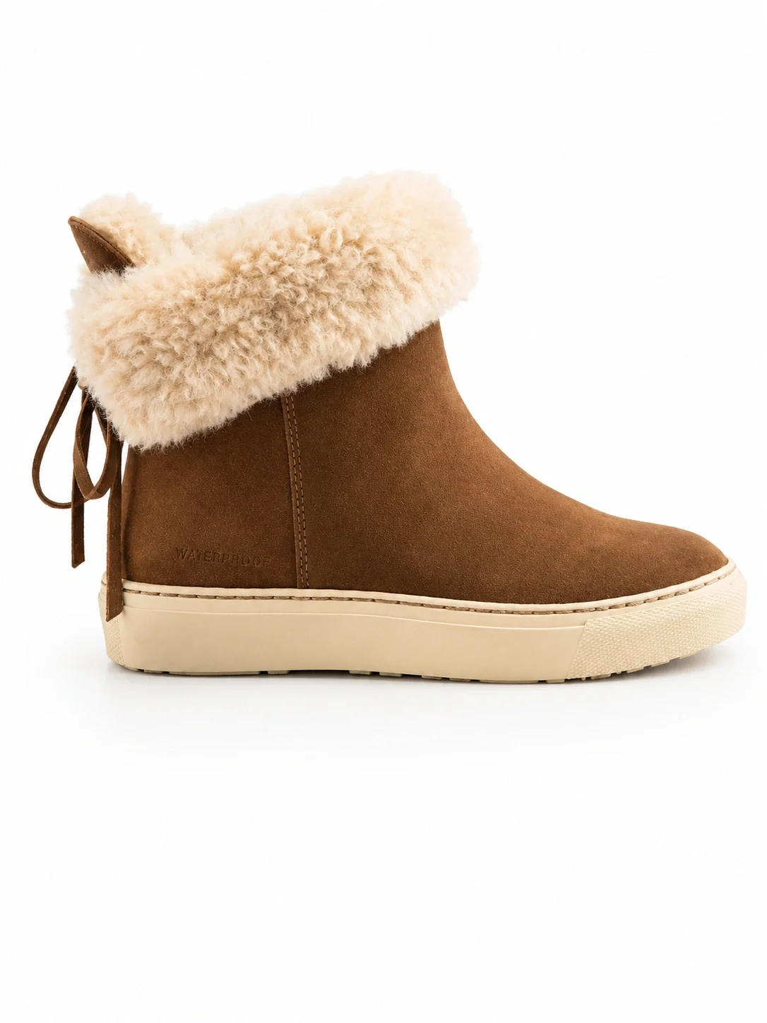 Cougar Women's Devon Waterproof Winter Boots, featuring a suede upper and cozy shearling lining