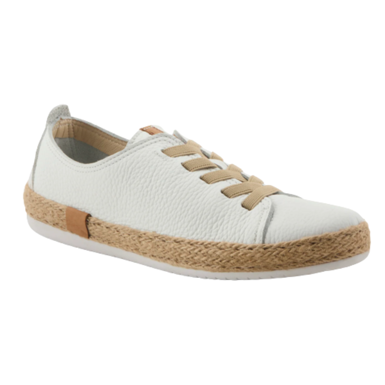 springstep eloya white leather sneakers espadrilles for women summer shoes 4.png