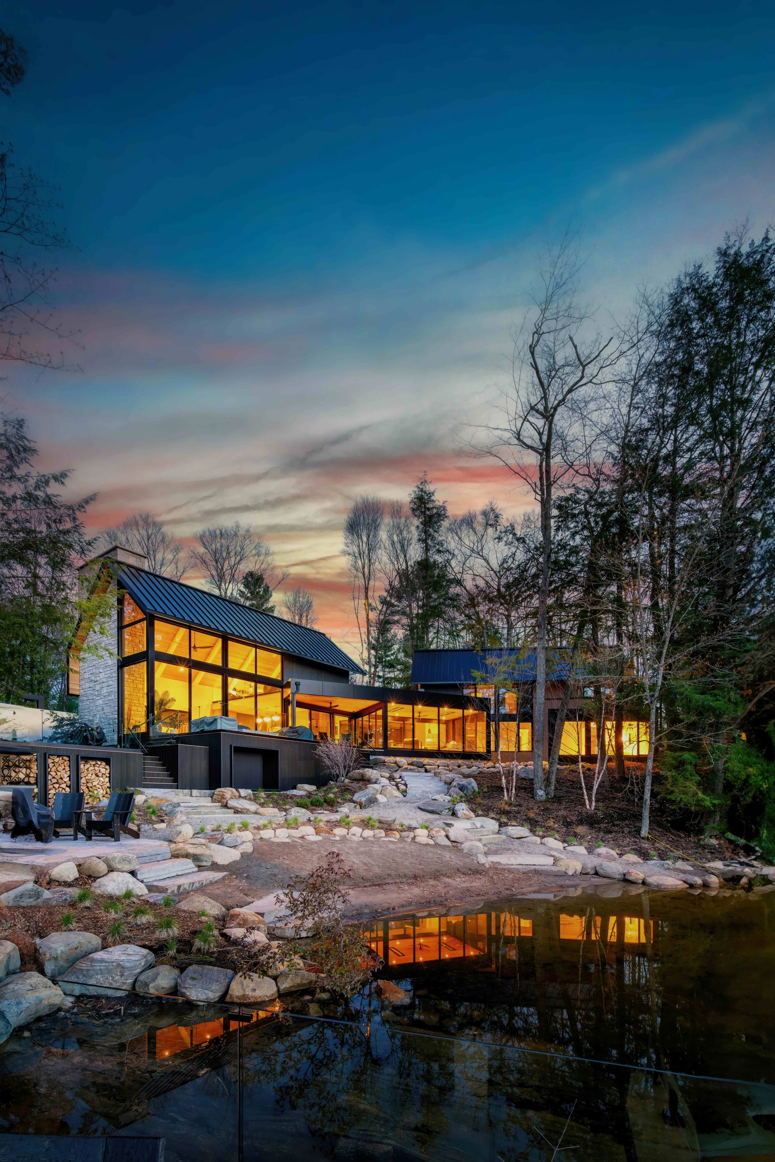 Architecture Photography in Bala Ontario - smpl Design Studio
