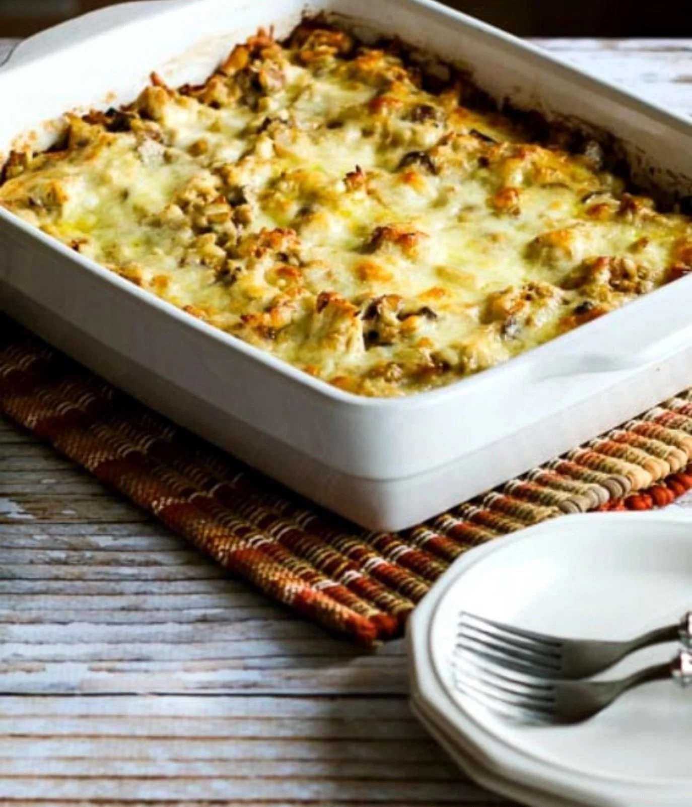 Keto Lady Turkey Broccoli Bake