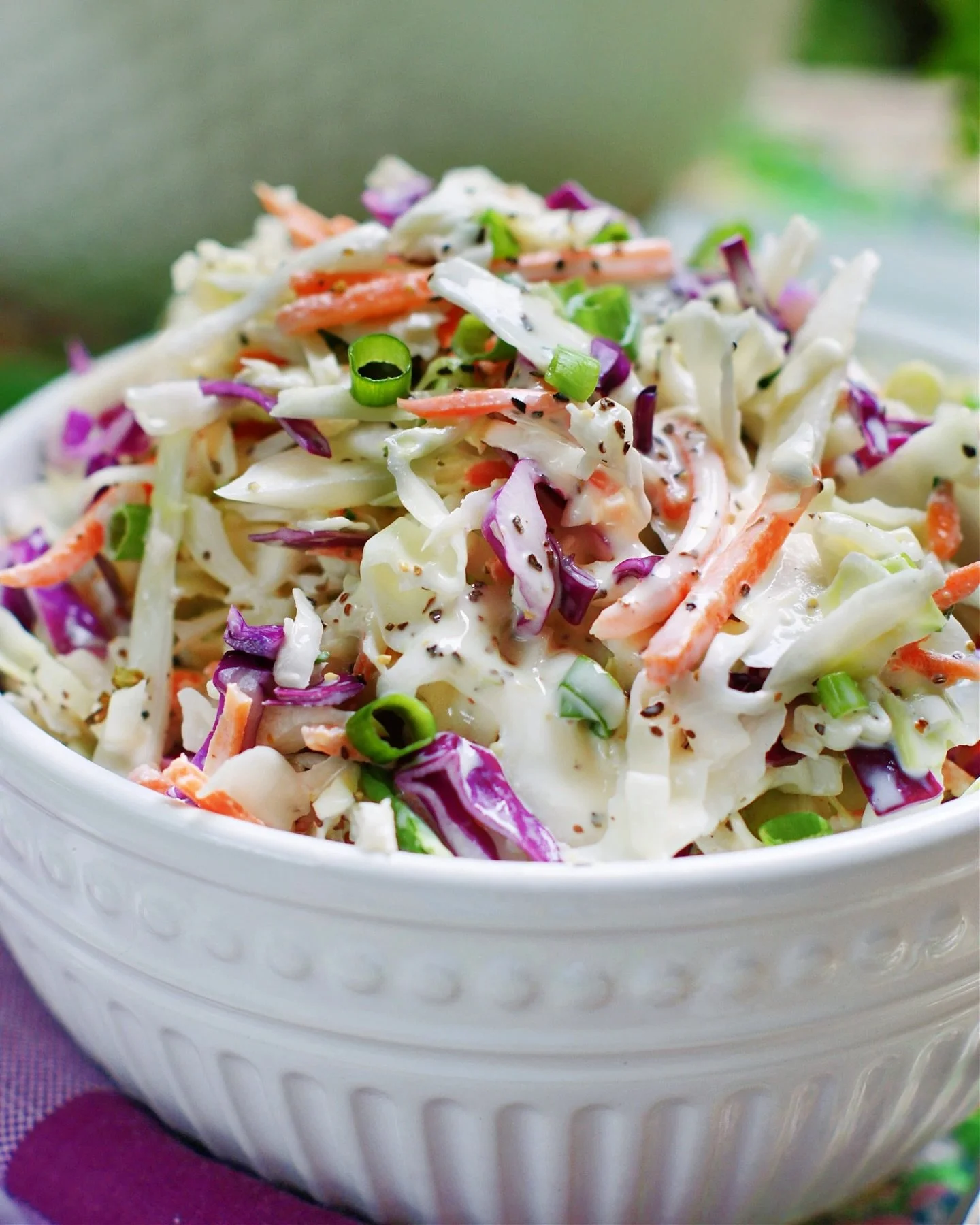 Keto Lady Classic Creamy Coleslaw