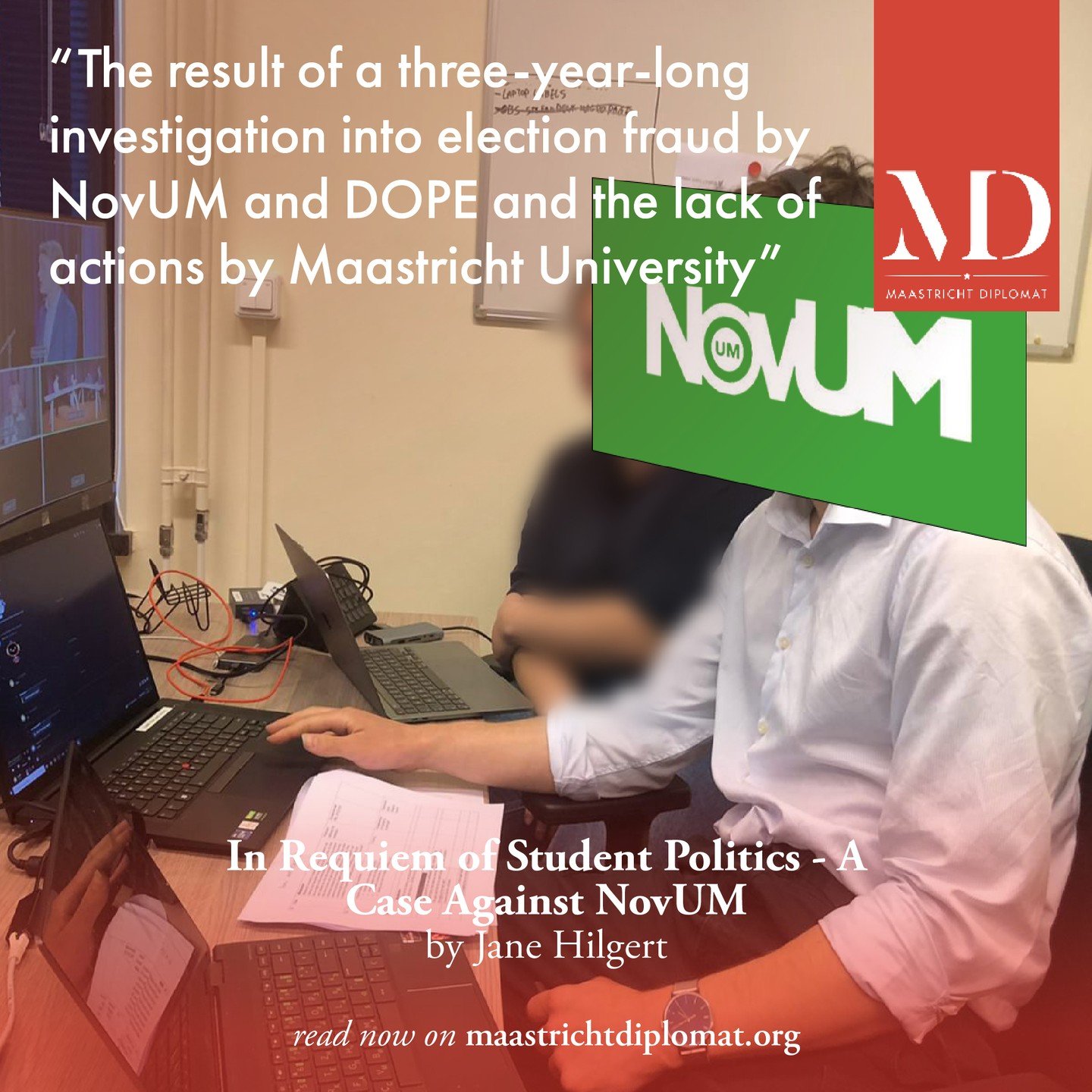 On Monday, Maastricht University will once again commence their annual student elections to choose the next members of our faculty council. Currently, NovUM holds the student majority with five seats, but as we uncovered their tactics have been undem