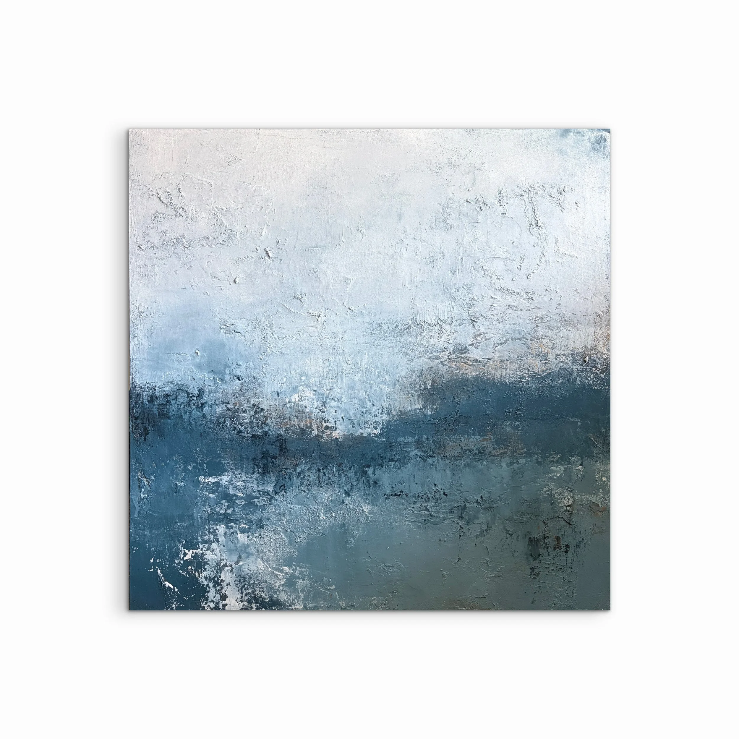Glaciers at Sea 36x36x2 inch