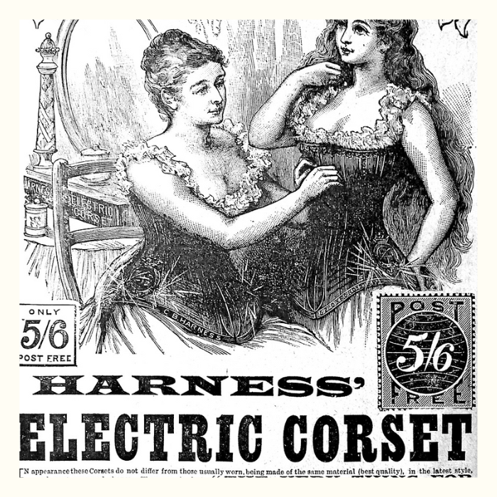 Electric corset - Victorian era invention