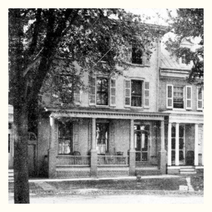 Dunning household and scene of the murder (then)